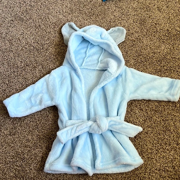 HBCali Bath, Skin & Hair Elephant Baby Boy Bath Robe 9m Poshmark